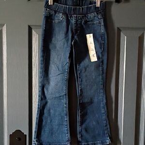 Cat & Jack Dark Blue Girls' Flare Jeans